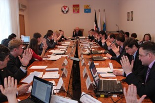 Заседание XVII сессии Глазовской городской Думы V созыва