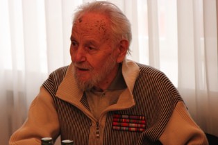 Встреча с ветеранами в Администрации города Глазова. Иван Иванович Кокшаров