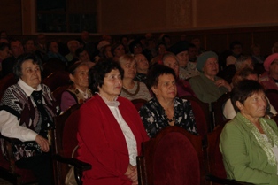 Торжественное мероприятие в ОКЦ "Россия" по случаю Дня пожилого человека
