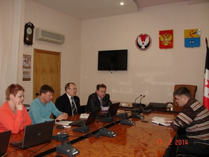 Встреча депутатов с журналистом газеты "Красное знамя"