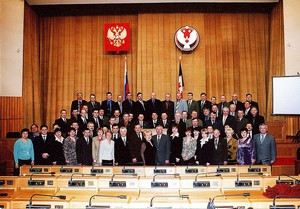 Встреча представительных органов города Глазова и города Сарапула с депутатами Государственного Совета Удмуртской Республики