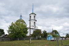 Церковь Успения Пресвятой Богоматери в с. Короленко. Фото 1.
