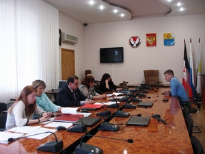 Заседание конкурсной комиссии по отбору кандидатов в члены Молодежного парламента