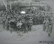 Маршевая рота под Глазовом. Снимок 1916 г.