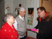 Игорь Волков посетил участника Великой Отечественной войны Фаата Гафазовича Ахтариева