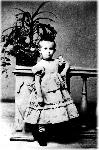 О.Л. Книппер в возрасте 3-х лет. Москва, фото Вишневского, 18.10.1871 г. Снимок сделан в год переезда семьи Книппер из Глазова в Москву.