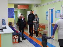 Посещение учреждений здравоохранения Глазова
