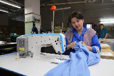 Мария Карваева - одна из лучших швей фабрики