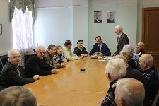 Встреча актива ветеранской организации "Дети войны" с Министром социальной политики и труда УР Татьяной Чураковой