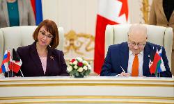 Подписание соглашений между образовательными организациями Удмуртии и республики Беларусь