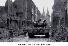 Американские войска в Кельне, 1945 г.