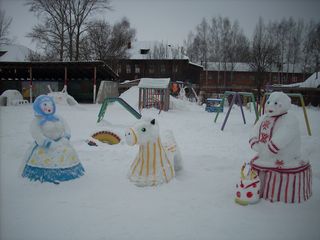 Зимняя сказка в детском саду № 36